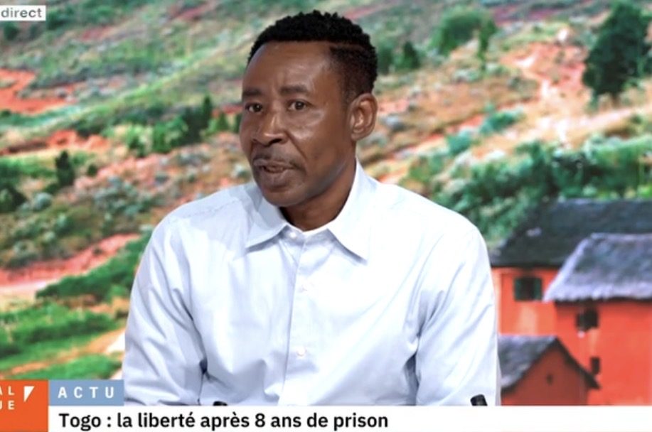 Abdoul Aziz Goma - Interview TV5 Monde - Togo : la liberté après 8 ans de prison